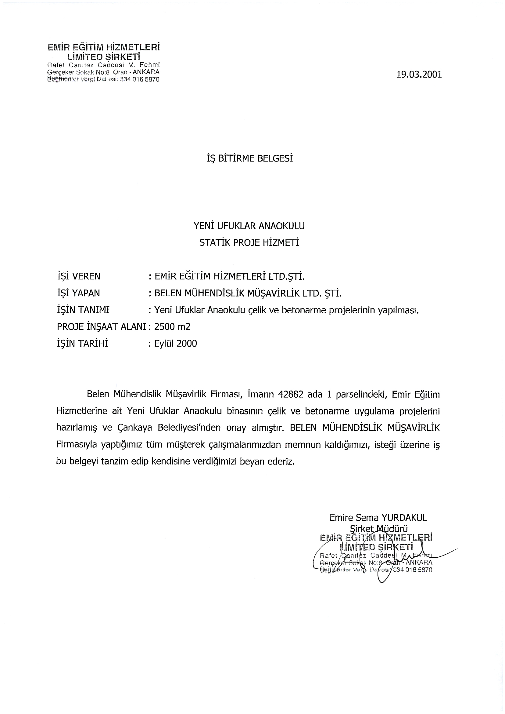 Emir Eğitim Anaokulu